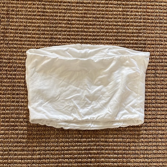 NWT Free People white/ivory tube top small - Picture 4 of 4
